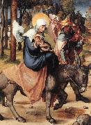 The Seven Sorrows of the Virgin: The Flight into Egypt Albrecht Durer